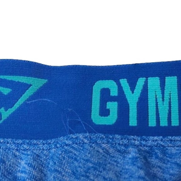 Gymshark Flex Leggings in Blueberry Marl Marine Blue - Picture 4 of 7